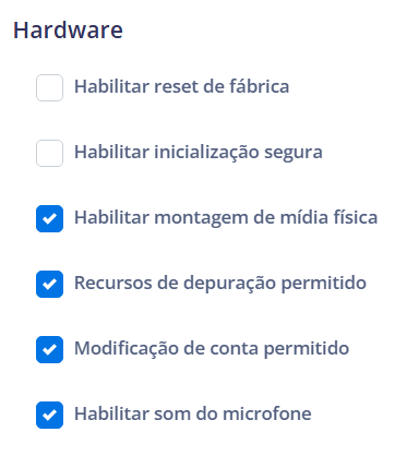 Manage Hardware