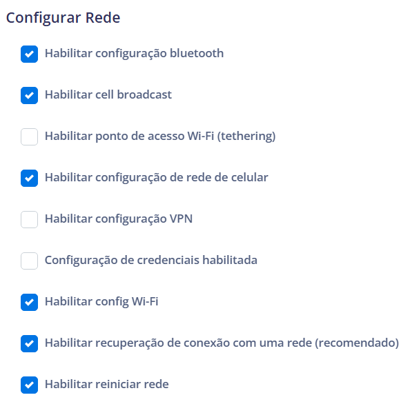 Manage Network