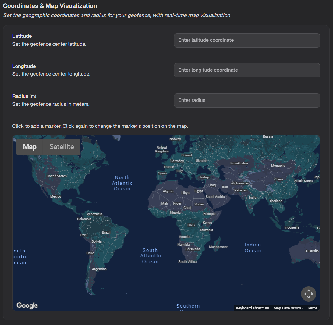Coordinates & Map Visualization