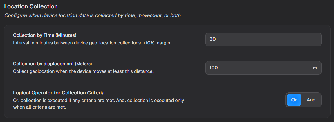 Location Collection