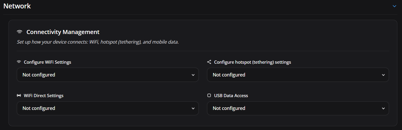 Connectivity