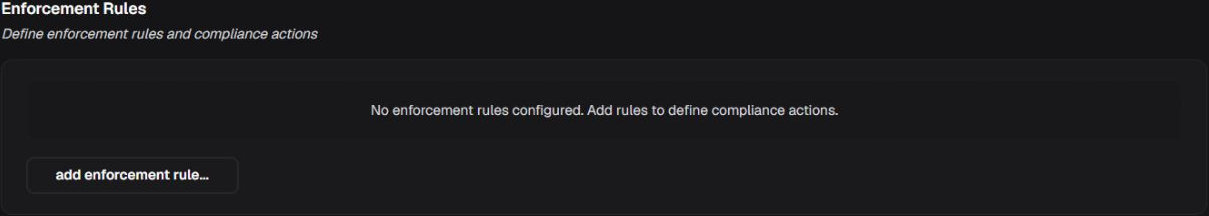Automatic security rules