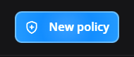 Botão New policy
