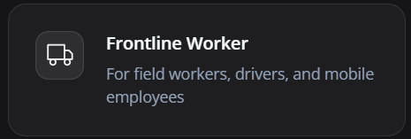 Template Frontline Worker
