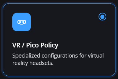 Tipo VR Pico Policy